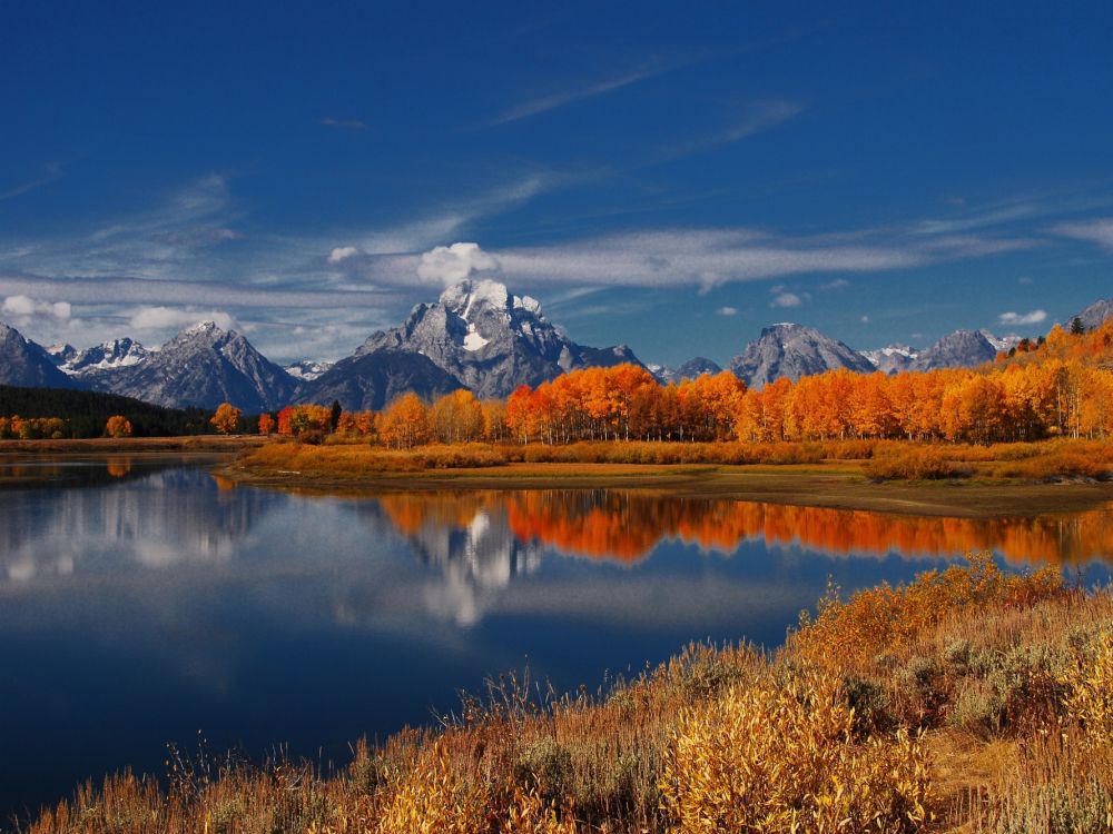 反射, 性质, 多山的地貌, 荒野, 风景摄影 壁纸 2048x1536 允许