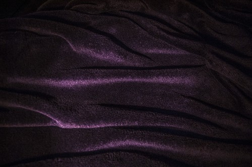 Image purple textile in close up image