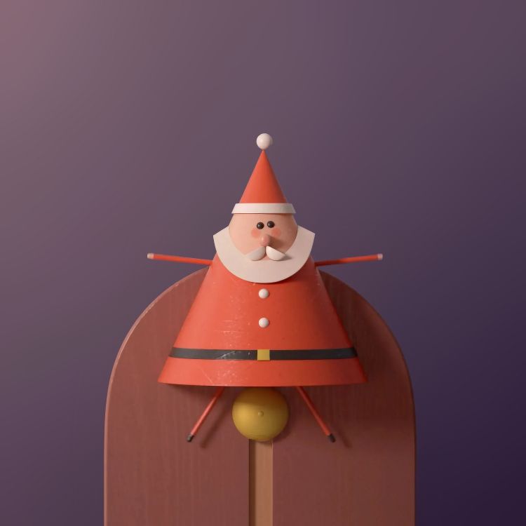 Ornement de Noël, Arbre de Noël, Santa Claus. Wallpaper in 8192x8192 Resolution