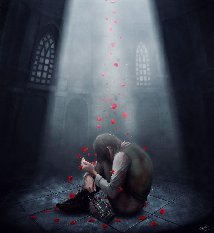 Homme en T-shirt Gris et Pantalon Rouge Assis Sur un Sol en Béton Gris. Wallpaper in 3512x3830 Resolution