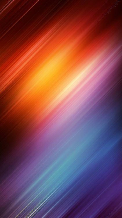 Blaues Orange Und Rotes Licht. Wallpaper in 1080x1920 Resolution