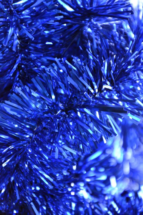 Lametta, Neujahr, Christmas Ornament, Weihnachten, Kobaltblau. Wallpaper in 3072x4608 Resolution