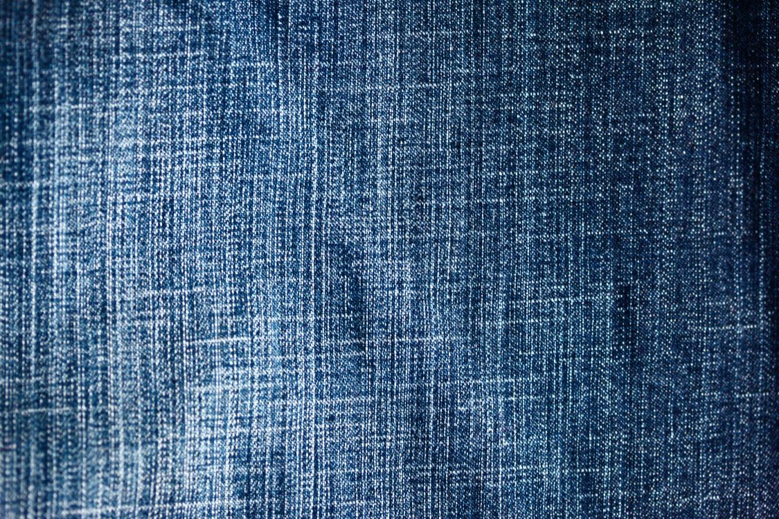 Blau-weißes Denim-Textil. Wallpaper in 5616x3744 Resolution