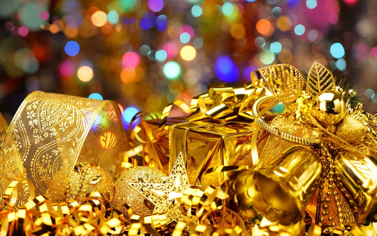 Christmas Day, gold, christmas, christmas decoration, event