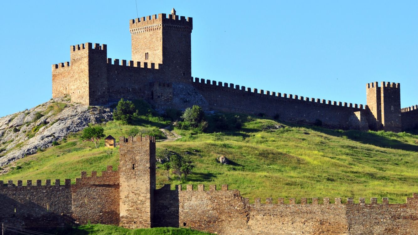 gray concrete castle under blue sky during daytime