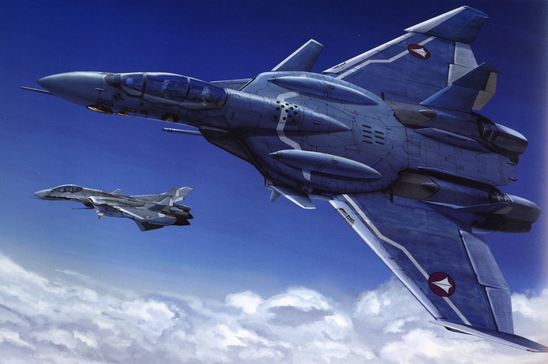 Macross, Robotech, Luftwaffe, Militär-Flugzeuge, Kampfflugzeug. Wallpaper in 2000x1329 Resolution