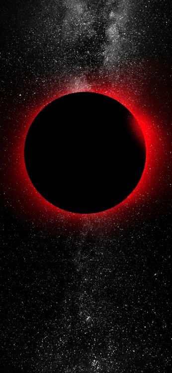 Atmosphère, Lumière, Noir, Objet Astronomique, Red. Wallpaper in 1407x3045 Resolution
