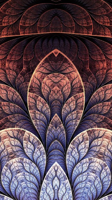 Image brown and black abstract painting