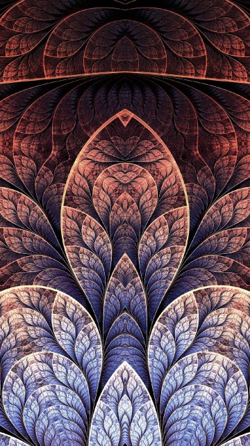 Image brown and black abstract painting