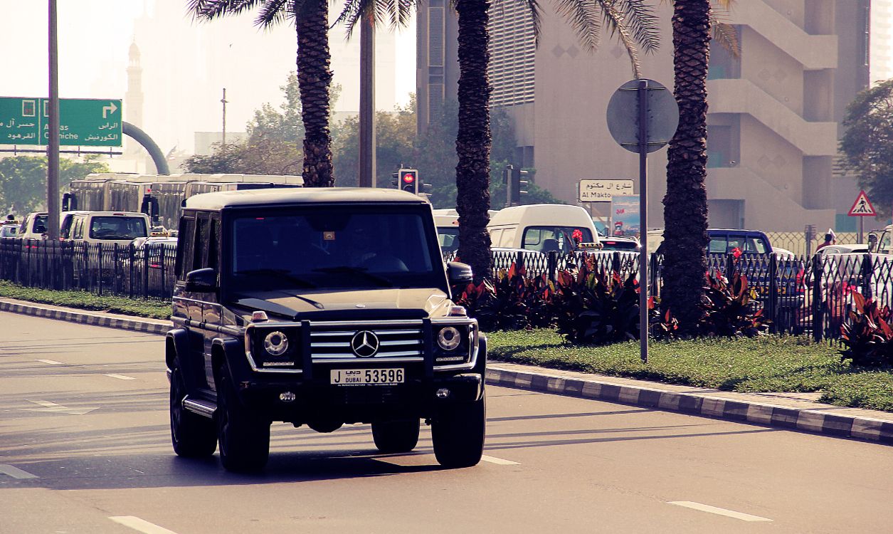 Black Jeep Wrangler on Road During Daytime. Wallpaper in 4710x2814 Resolution