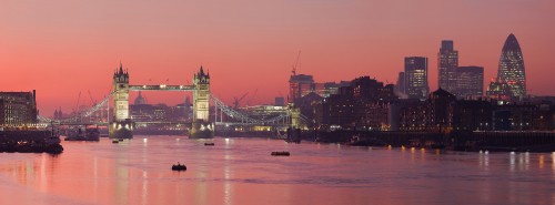 Image bridge over river during night time