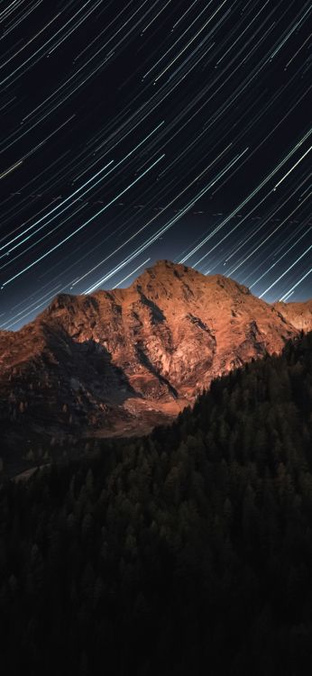 Atmosphère, Paysage Naturel, Highland, Objet Astronomique. Wallpaper in 1356x2934 Resolution