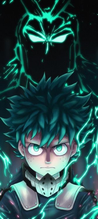 Animes Parecidos a Naruto, Izuku Midoriya, Todo Podría, Anime, Mi Héroe De La Academia. Wallpaper in 1080x2412 Resolution