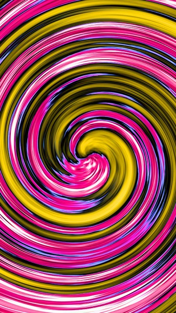 Image green white and purple spiral illustration