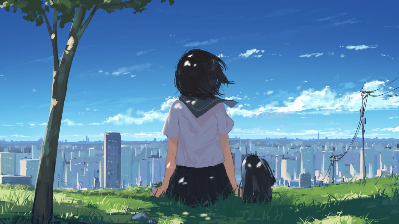 Fondos de Pantalla Anime, Anime Girl, Arte Animado, Caricatura, Amigos