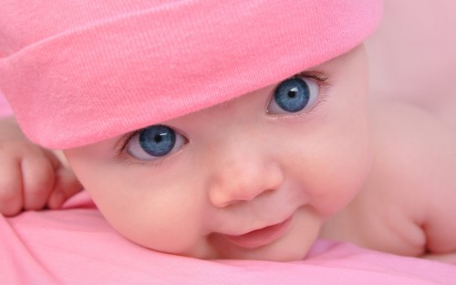 Image child, pink, nose, cheek, lips