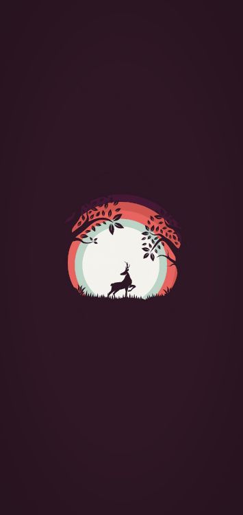 数学, 艺术, 和阴影的色彩, 满月, 圆圈 壁纸 1421x3000 允许