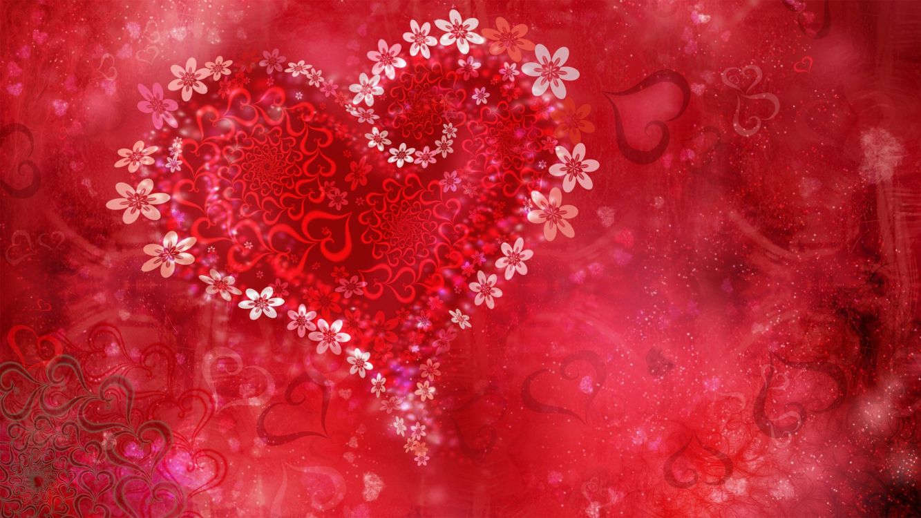 Cœur, Red, le Jour de Valentines, Pink, Amour. Wallpaper in 3840x2160 Resolution
