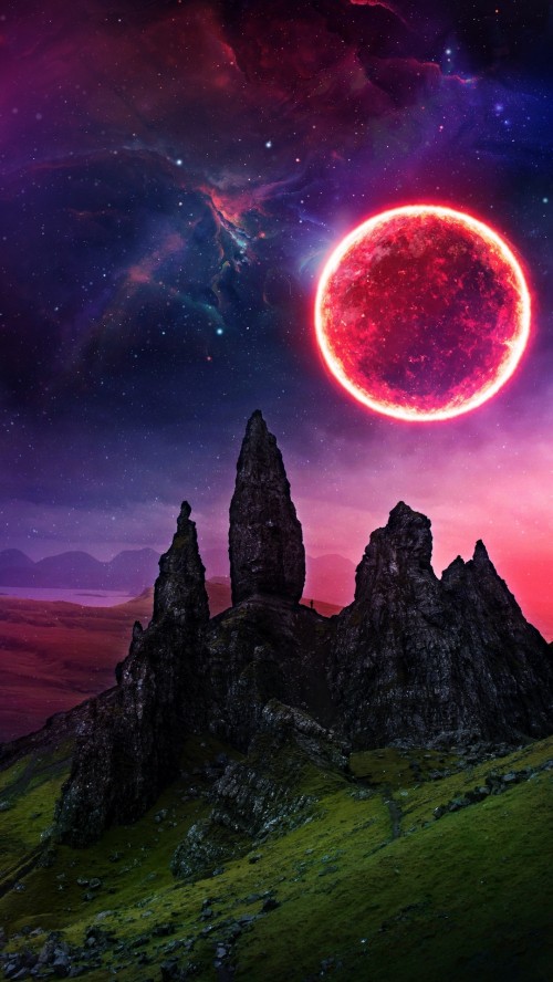 Image The Storr, atmosphere, cloud, world, nature