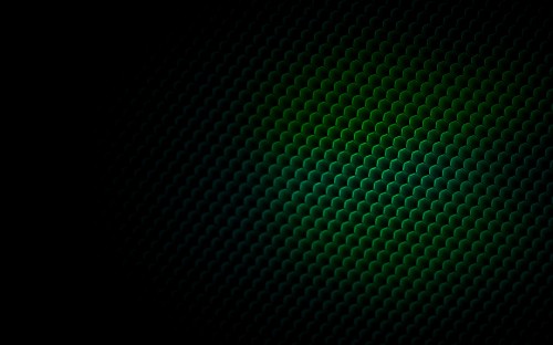 Image green and black polka dot textile