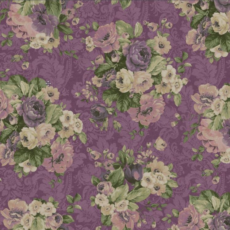 Textil Floral Rosa Verde y Amarillo. Wallpaper in 1600x1600 Resolution