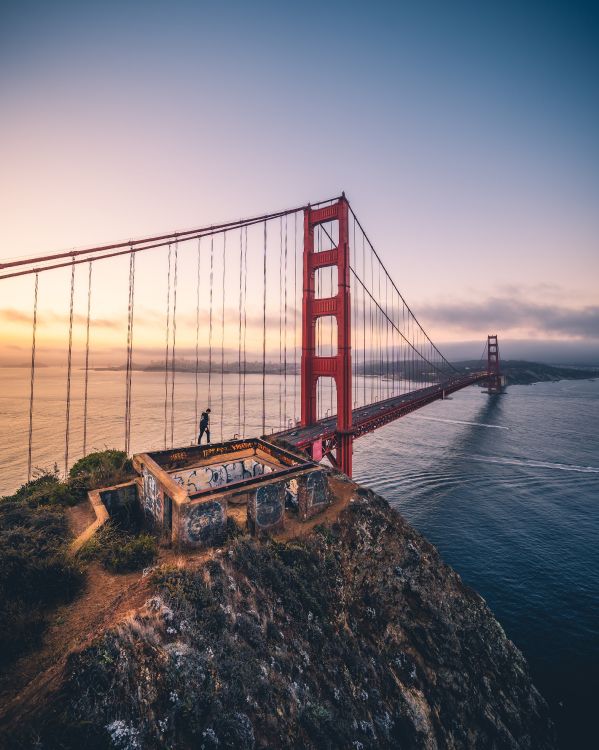 Pont du Golden Gate San Francisco Californie. Wallpaper in 3790x4738 Resolution