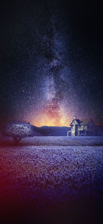 Naturaleza, Ambiente, Paisaje Natural, Aurora, Objeto Astronómico. Wallpaper in 1407x3045 Resolution