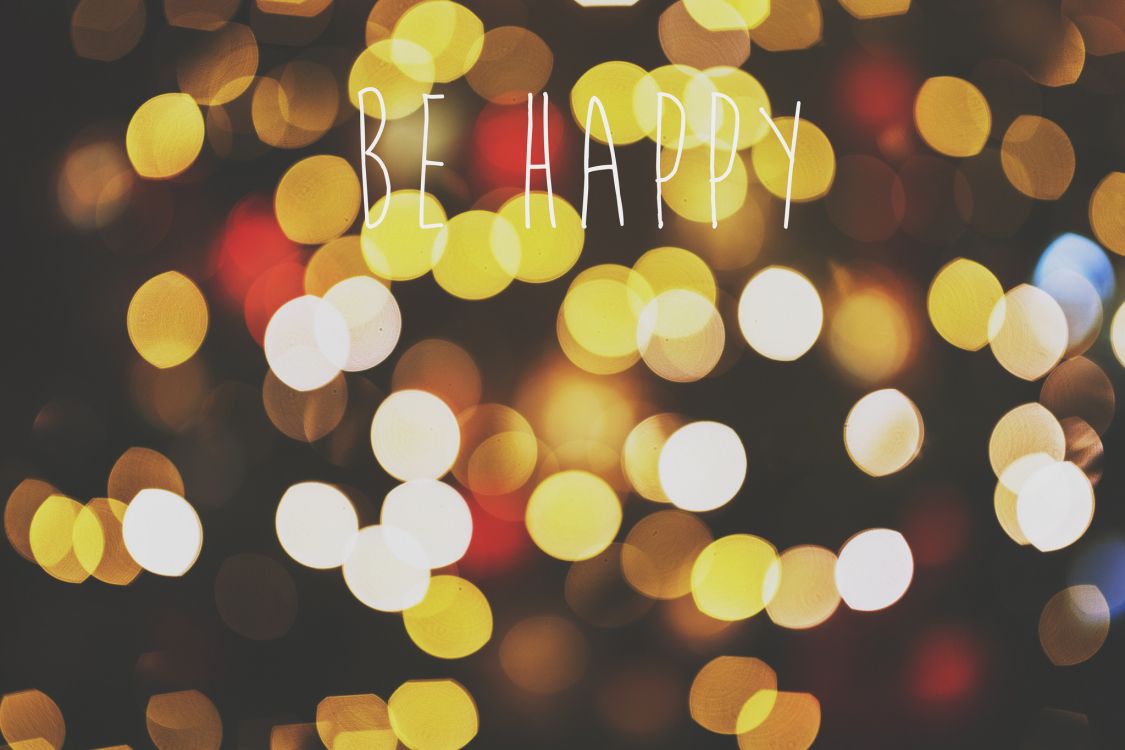 Gelbe Und Rote Bokeh-Lichter. Wallpaper in 2048x1365 Resolution