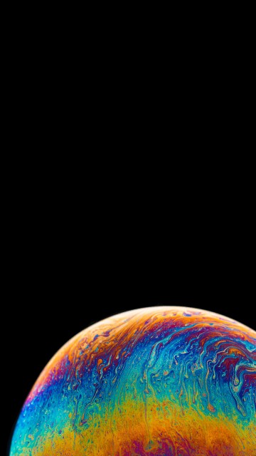 Image blue and brown planet earth