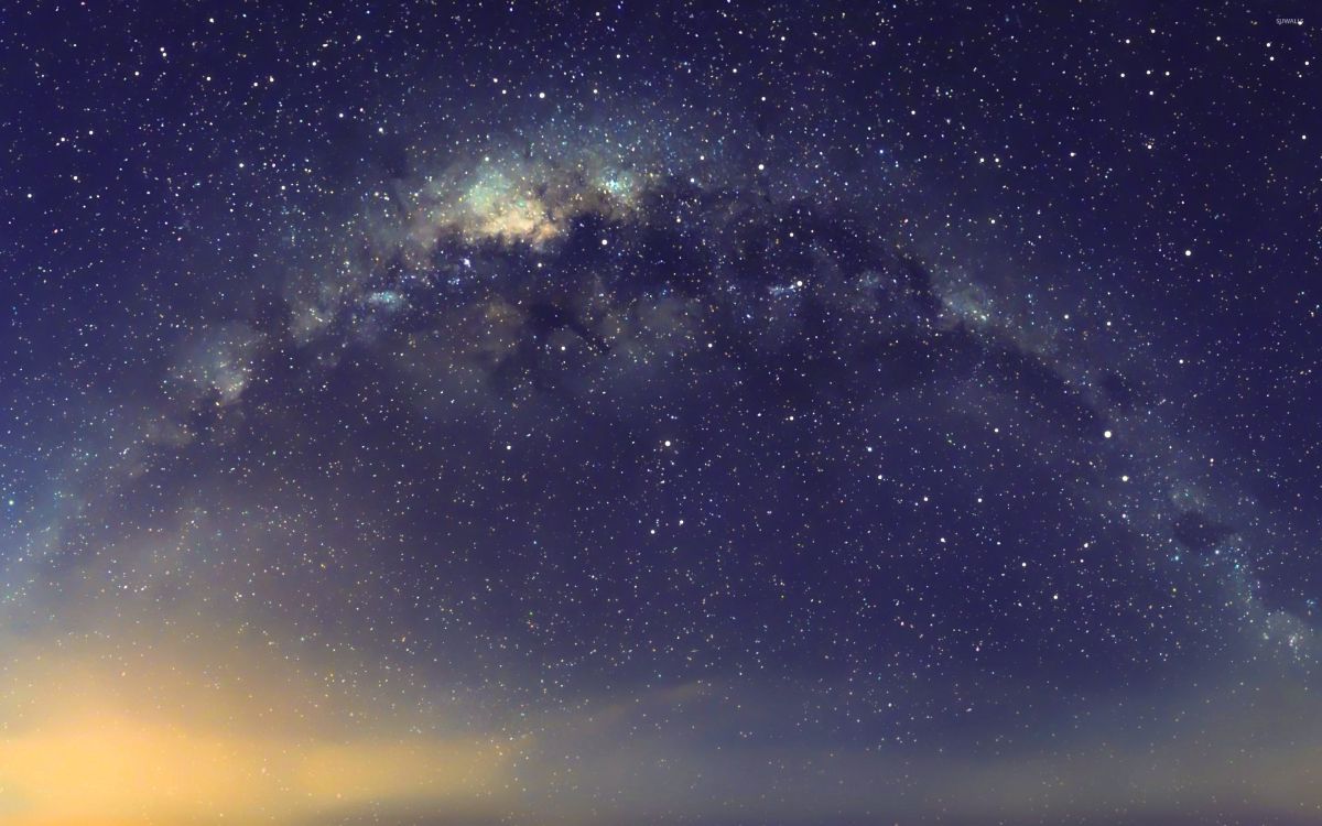 Ciel Bleu Avec Des Nuages Blancs. Wallpaper in 2880x1800 Resolution