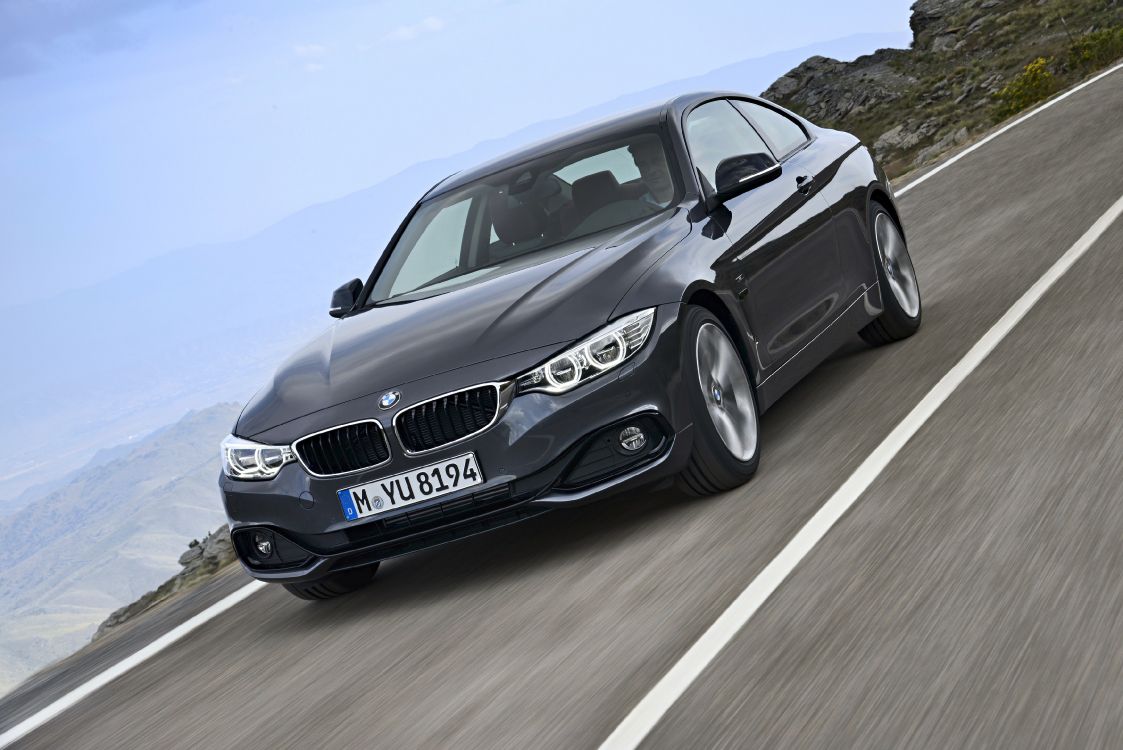 宝马, 2014宝马4系双门轿跑车, BMW4系F32, 政变, 铝合金轮毂 壁纸 3508x2341 允许