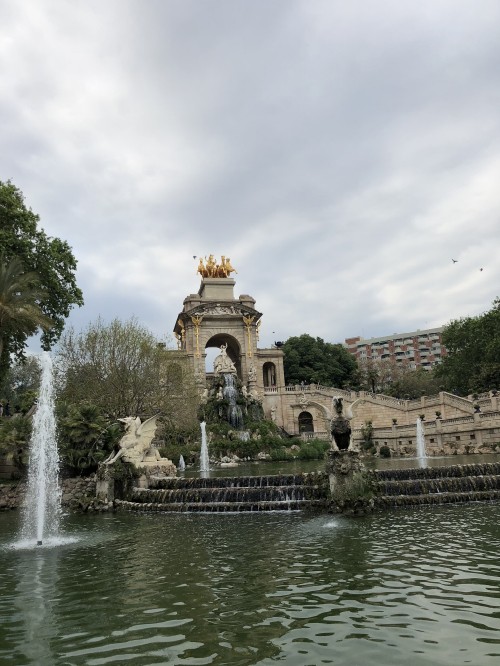 Image parc de la ciutadella, water, tourist attraction, tourism, fountain