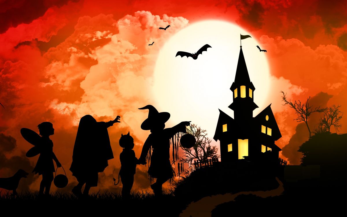 Silhouette, Illustration, Kunst, Himmel, Visual Arts. Wallpaper in 2560x1600 Resolution