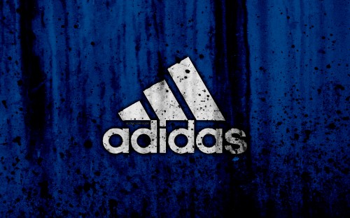 Image logo, adidas, blue, Adidas Galaxy, text