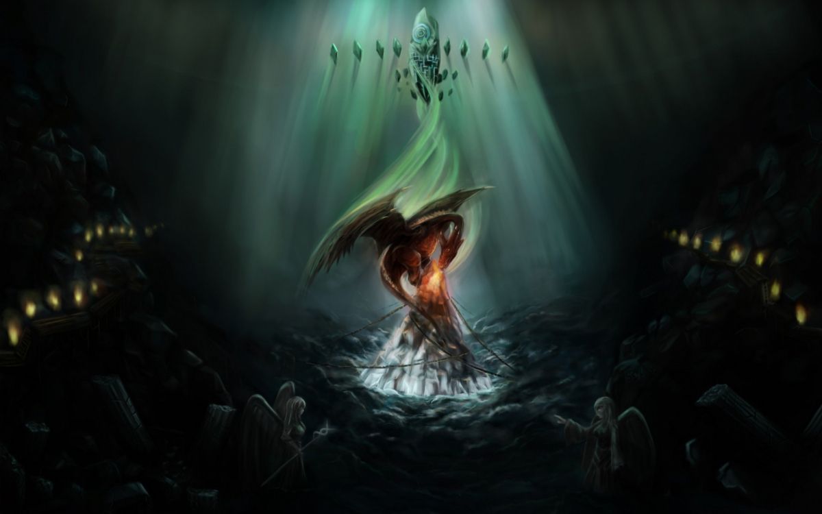 Frau im Blauen Kleid im Wasser. Wallpaper in 1920x1200 Resolution