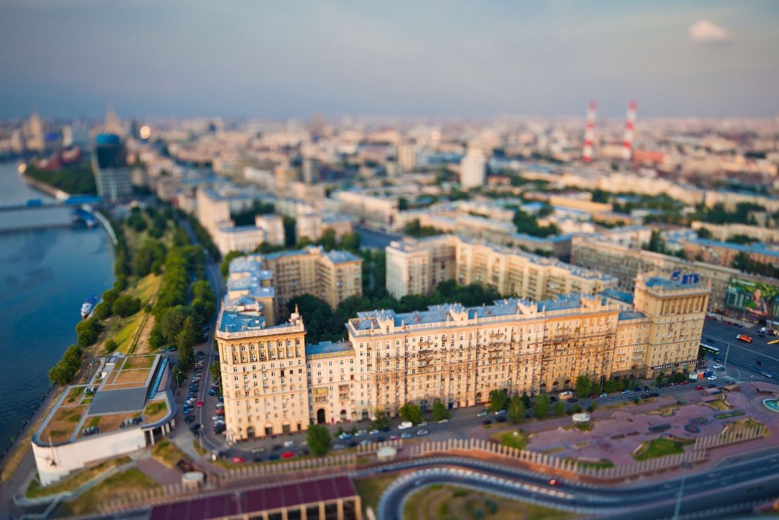 aerial view of city buildings during daytime