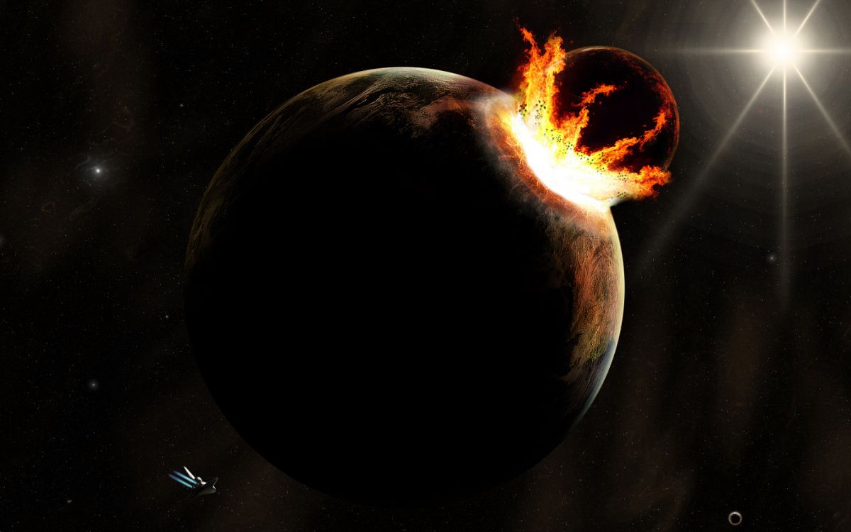 Erde, Planet, Asteroid, Astronomisches Objekt, Exoplaneten. Wallpaper in 1920x1200 Resolution