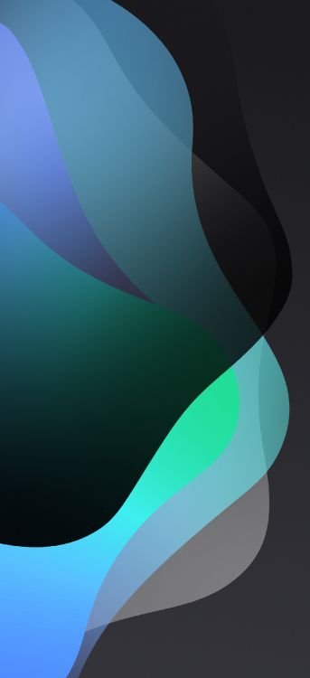 Apple, Azure, Aqua, de Teintes et de Nuances, Art. Wallpaper in 1248x2728 Resolution