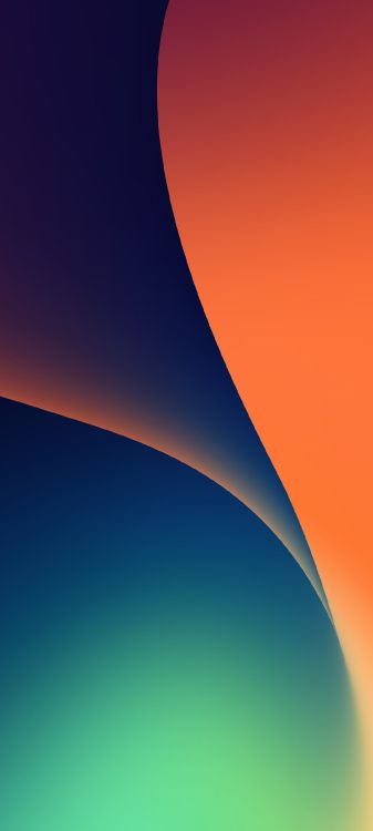 Atmosphäre, Orange, Farbtöne Und Schattierungen, Horizont, Electric Blue. Wallpaper in 1080x2400 Resolution