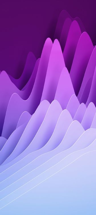 Realmente Hey, De Verdad, Android 11, la Interfaz de Usuario, Morado. Wallpaper in 1080x2400 Resolution