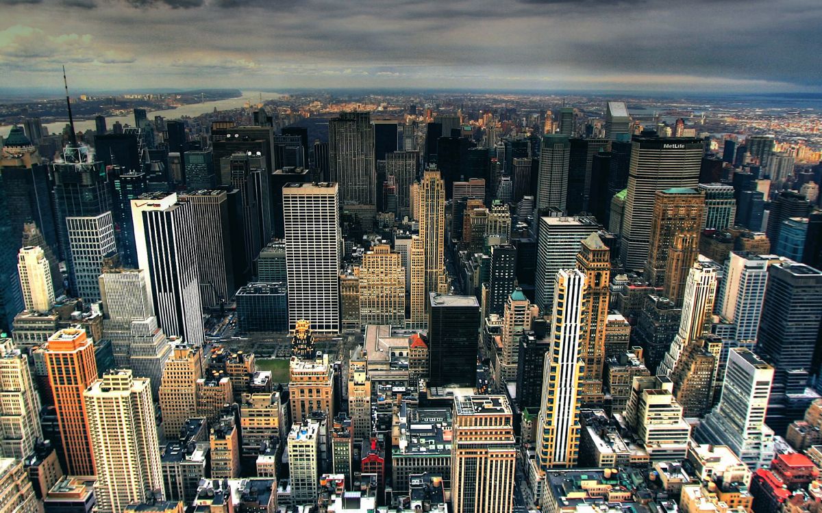 aerial view of city buildings during daytime