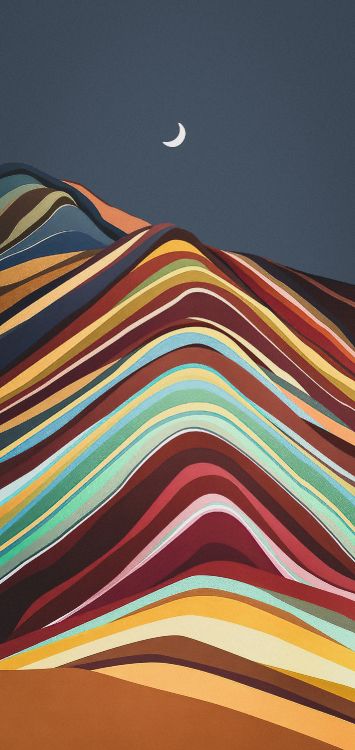 月亮, 白色, 光, 黑色的, Crescent 壁纸 1422x3000 允许