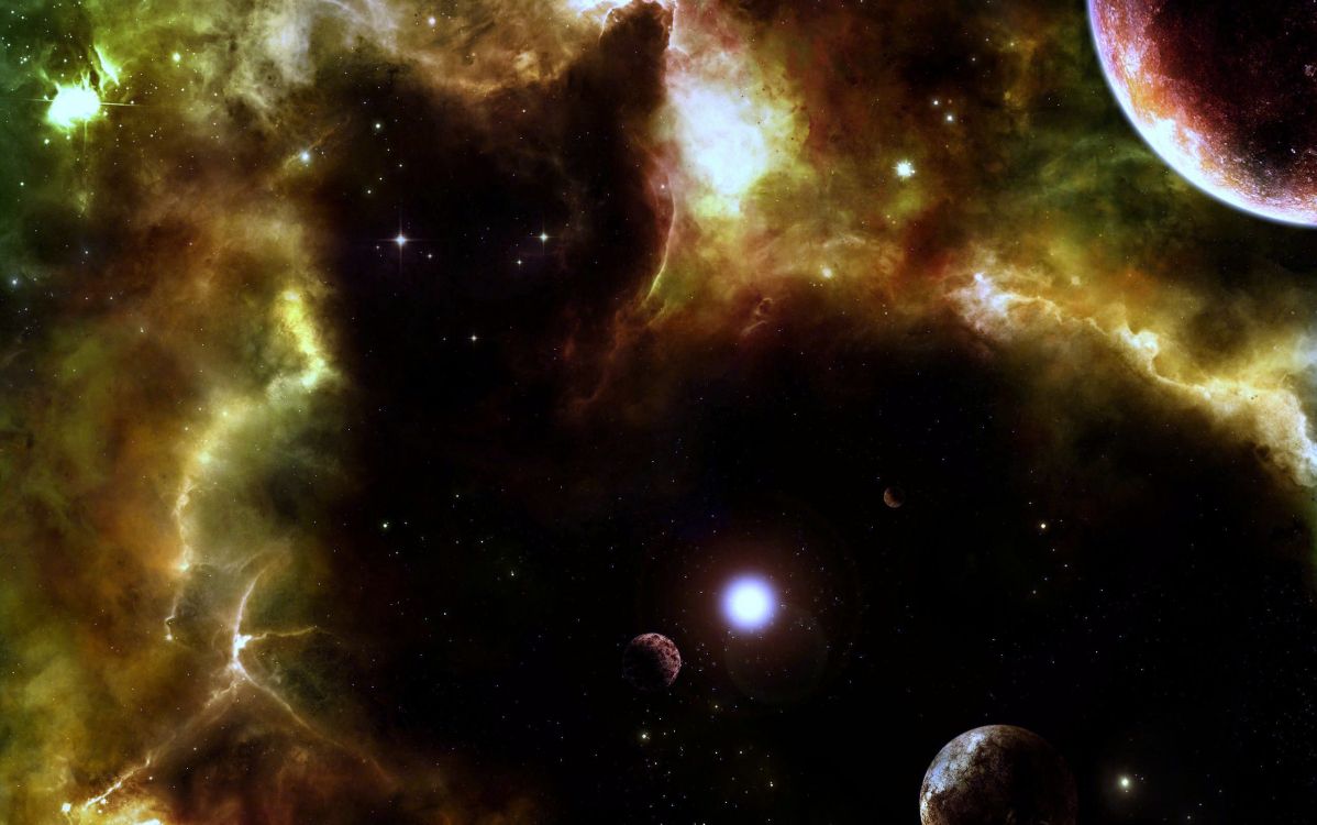 Ilustración de Galaxia en Blanco y Negro. Wallpaper in 2560x1602 Resolution