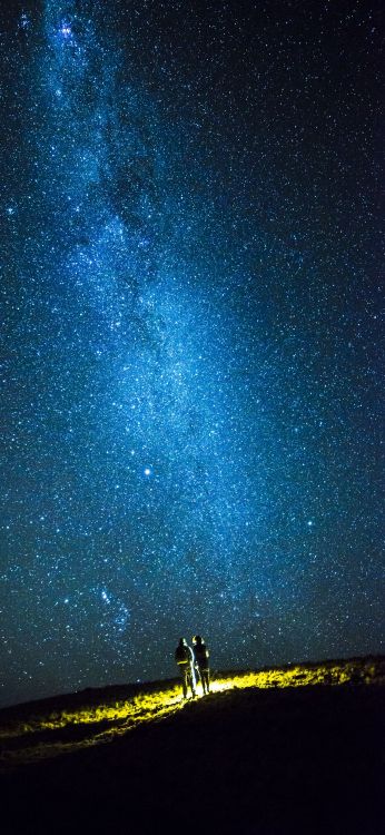 Astronomie, Atmosphäre, Stern, Raum, Blau. Wallpaper in 1080x2340 Resolution