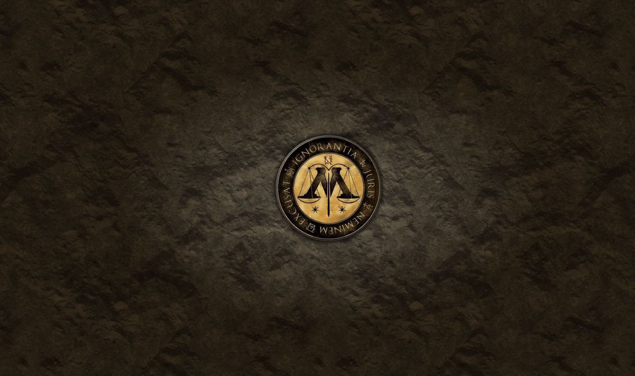 Logo Rond Noir et Jaune. Wallpaper in 2200x1303 Resolution