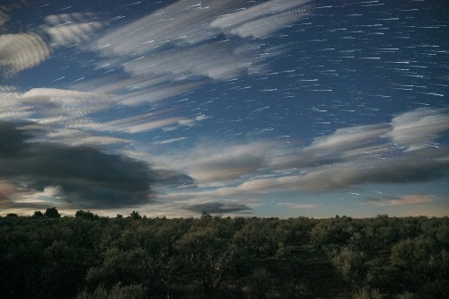 Image sunset, cloud, atmosphere, natural landscape, horizon