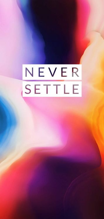 OnePlus 6, OnePlus 6T, OnePlus 7, Naranja, Violeta. Wallpaper in 1080x2280 Resolution