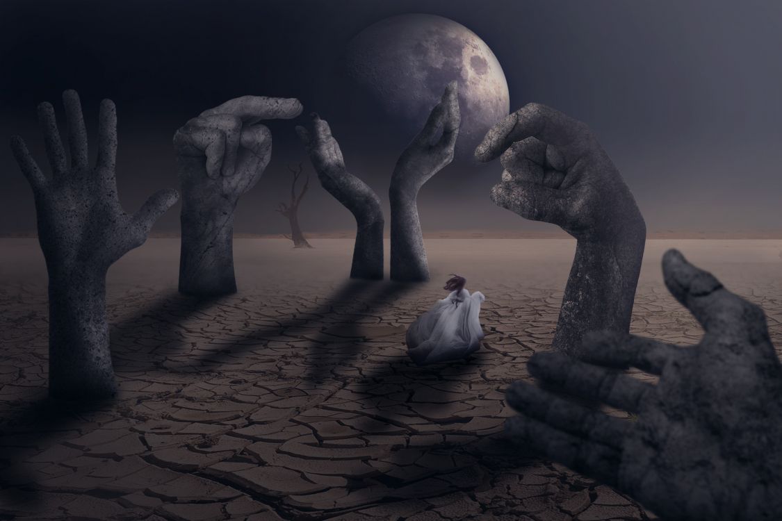 Frau im Weißen Kleid, Die Tagsüber in Der Nähe Der Statue Steht. Wallpaper in 3000x2000 Resolution