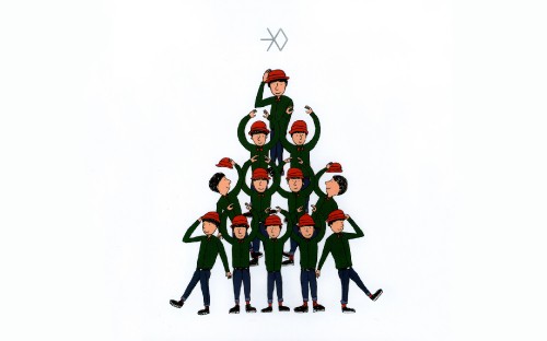 Image EXO, Miracles in December, pop music, christmas ornament, christmas decoration