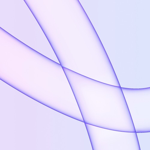 Image iMac color matching wallpaper in light purple for iPad or desktop